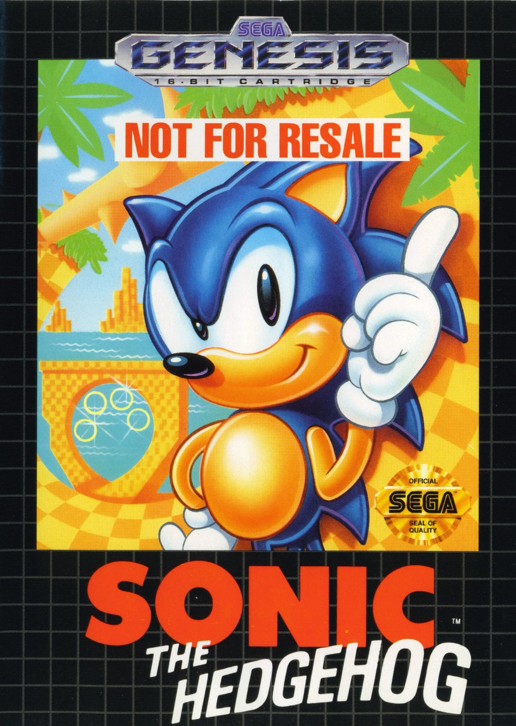 Sonic The Hedgehog For Genesis