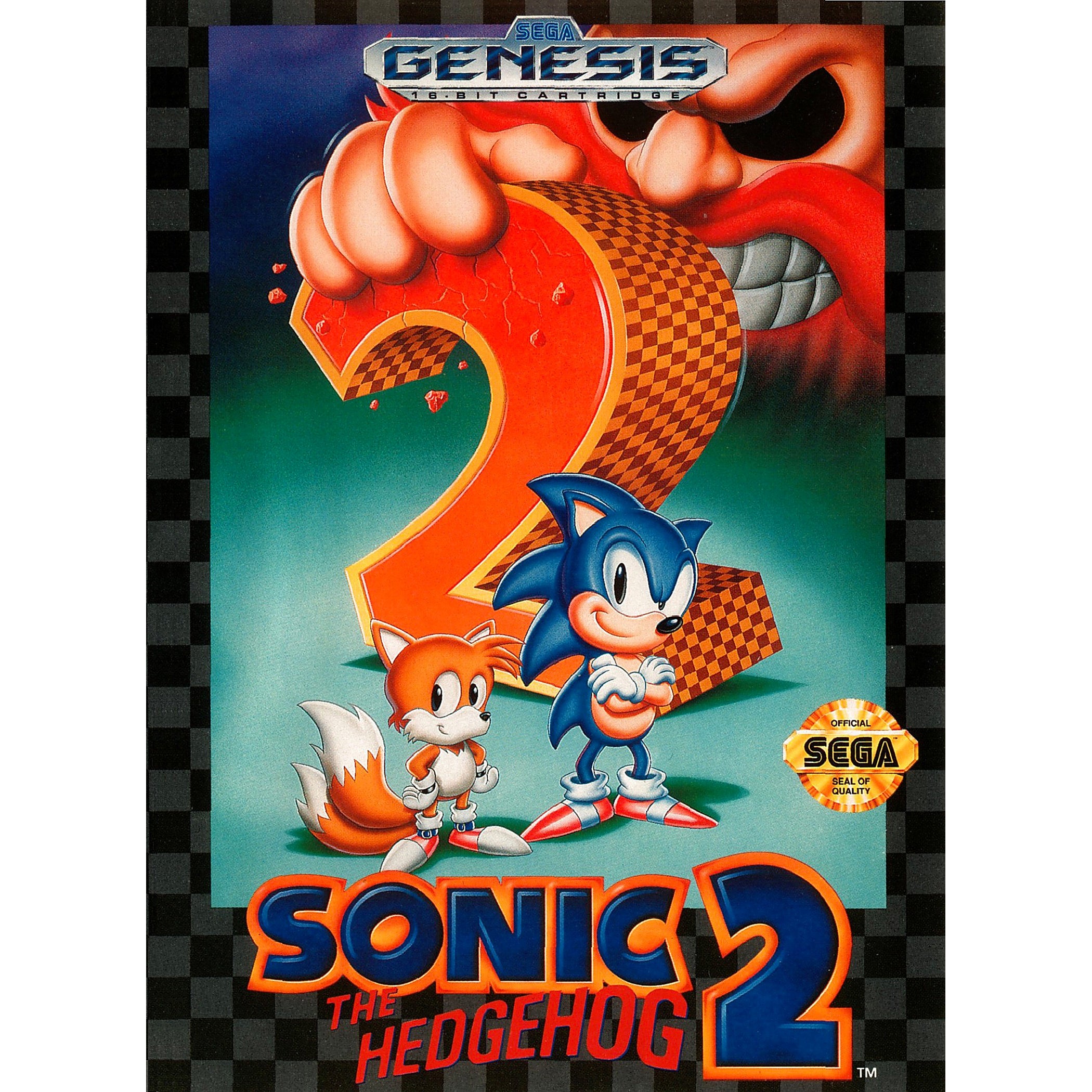 Sonic The Hedgehog 2 For Genesis