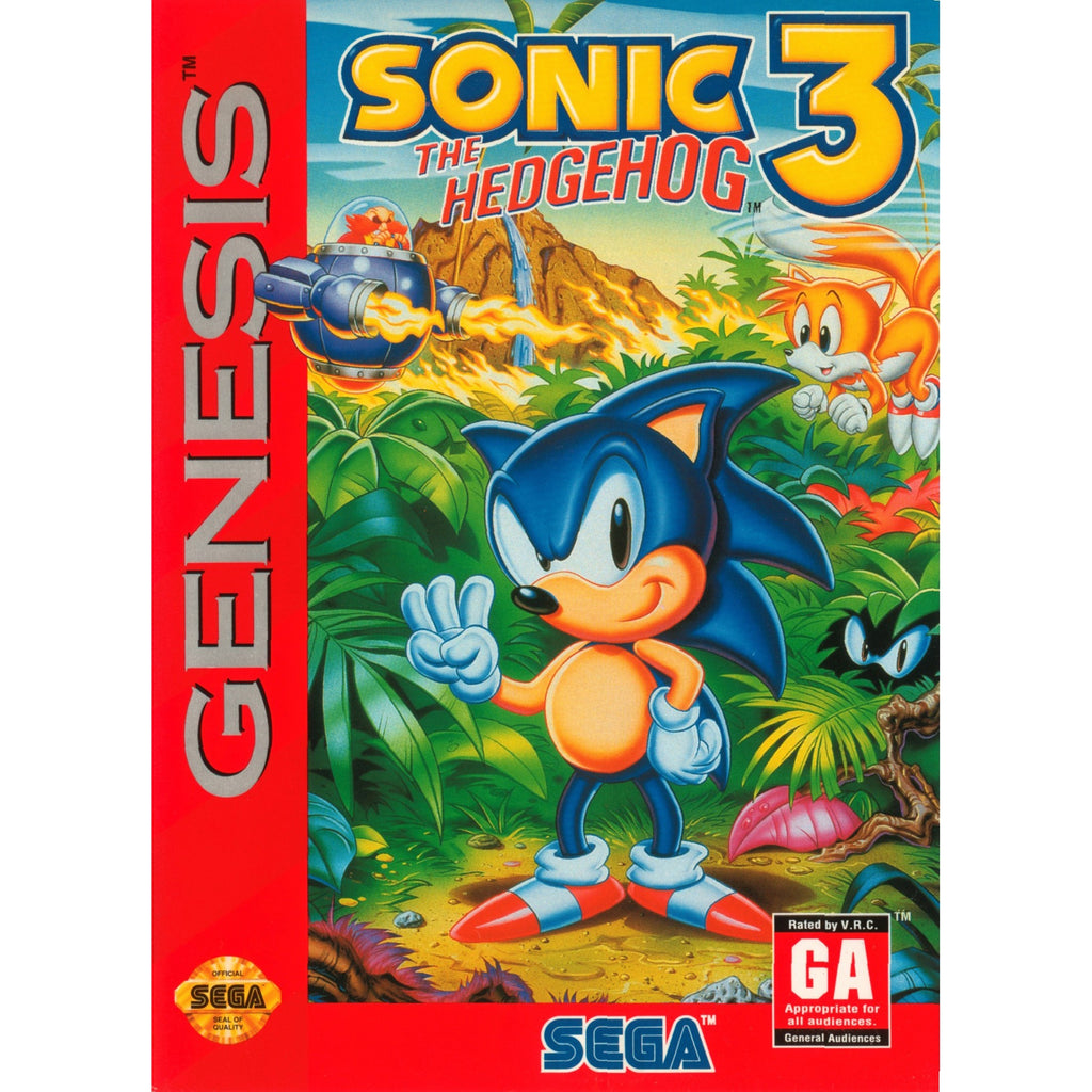 Sonic The Hedgehog 3 For Genesis
