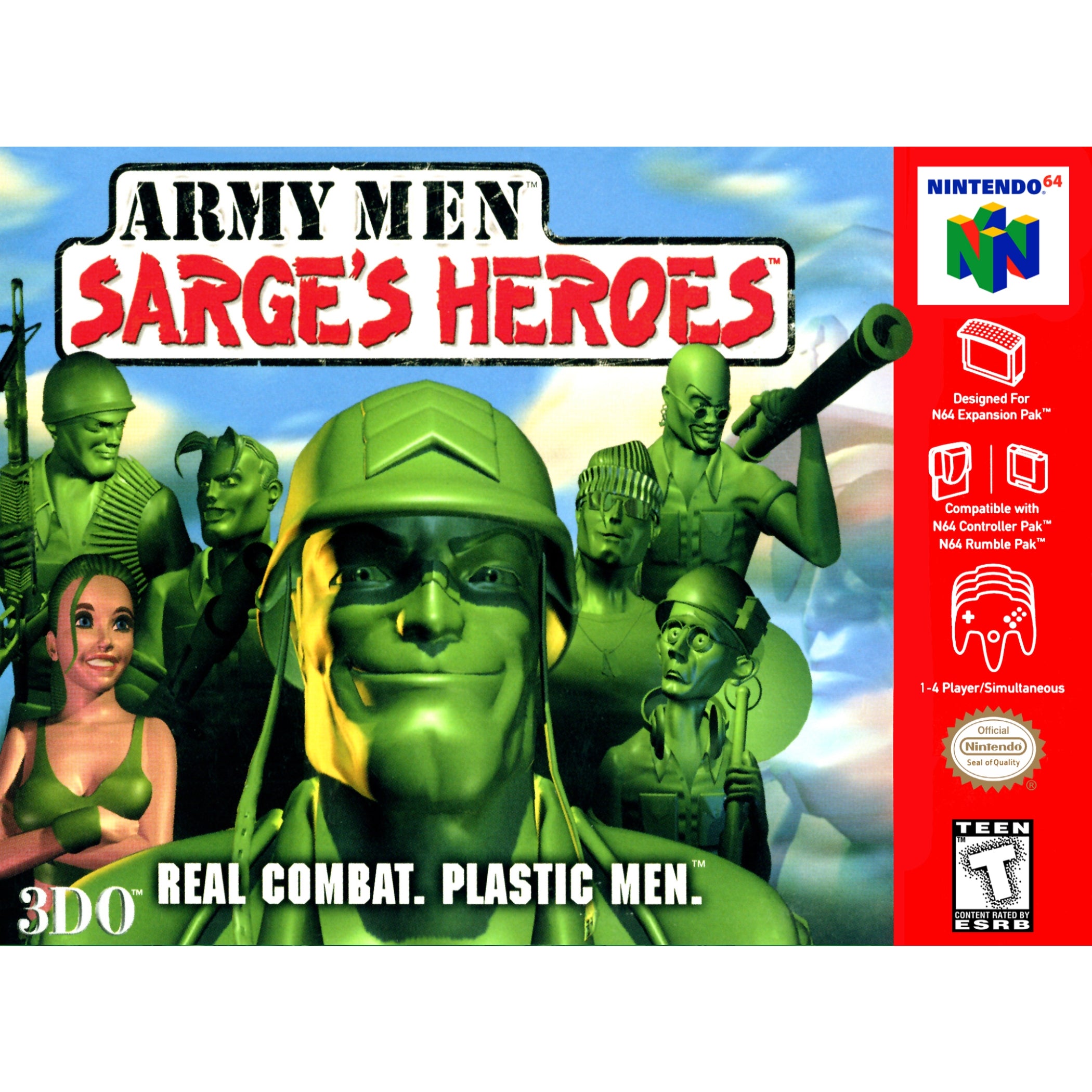 Army Men Sarge's Heroes For N64