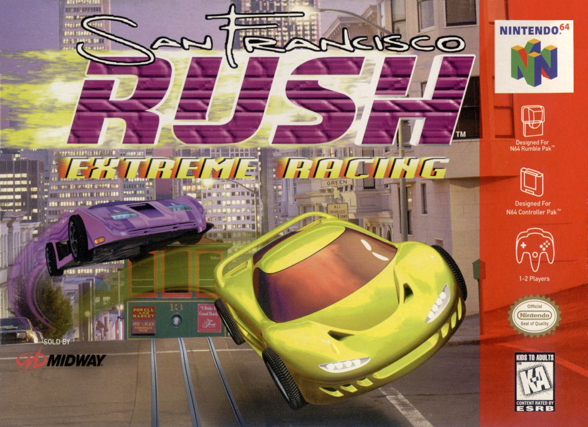 San Francisco Rush Extreme Racing For N64