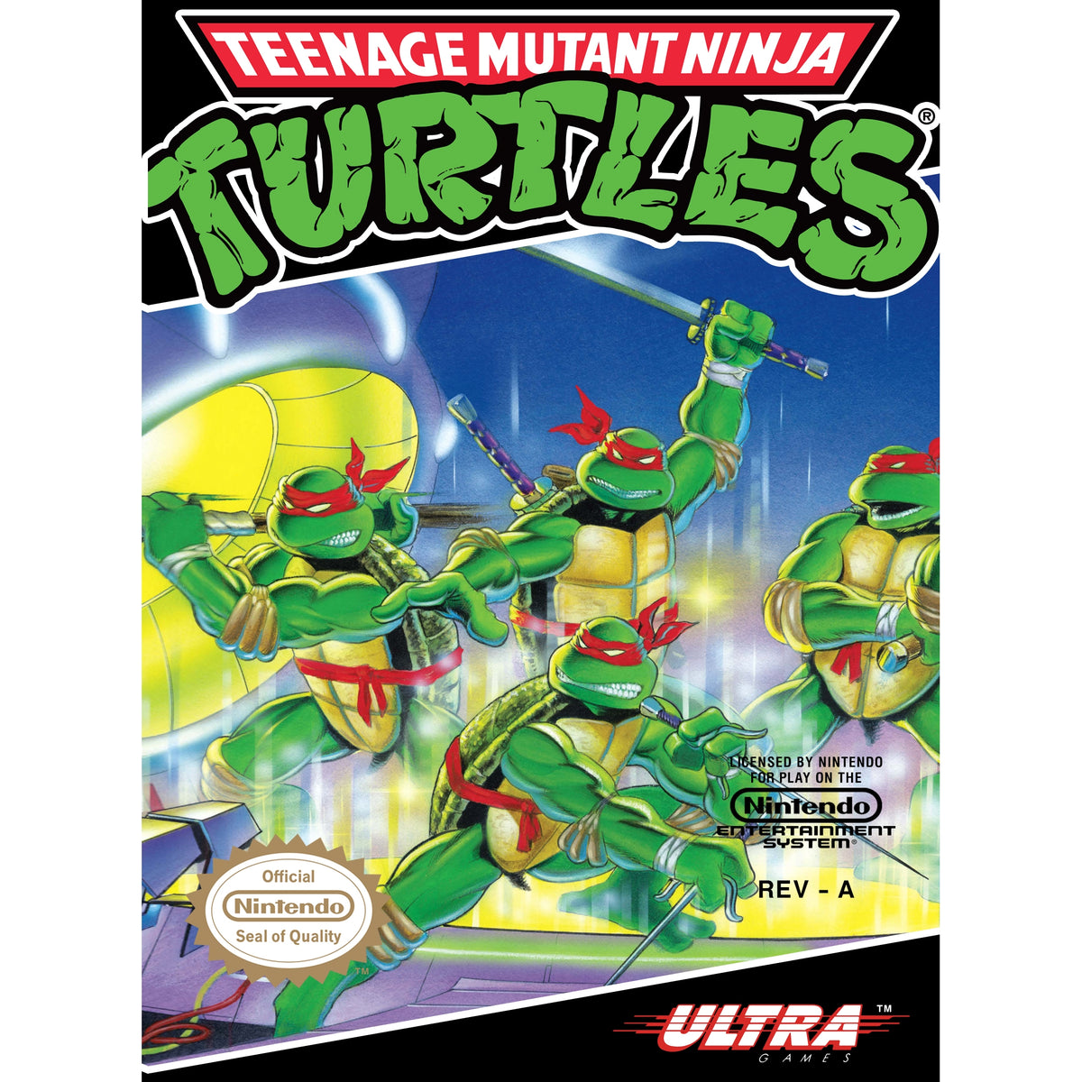 Teenage Mutant Ninja Turtles For NES