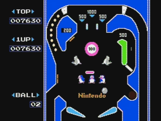 Pinball For NES