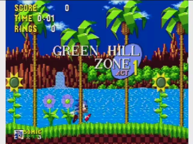 Sonic The Hedgehog For Genesis