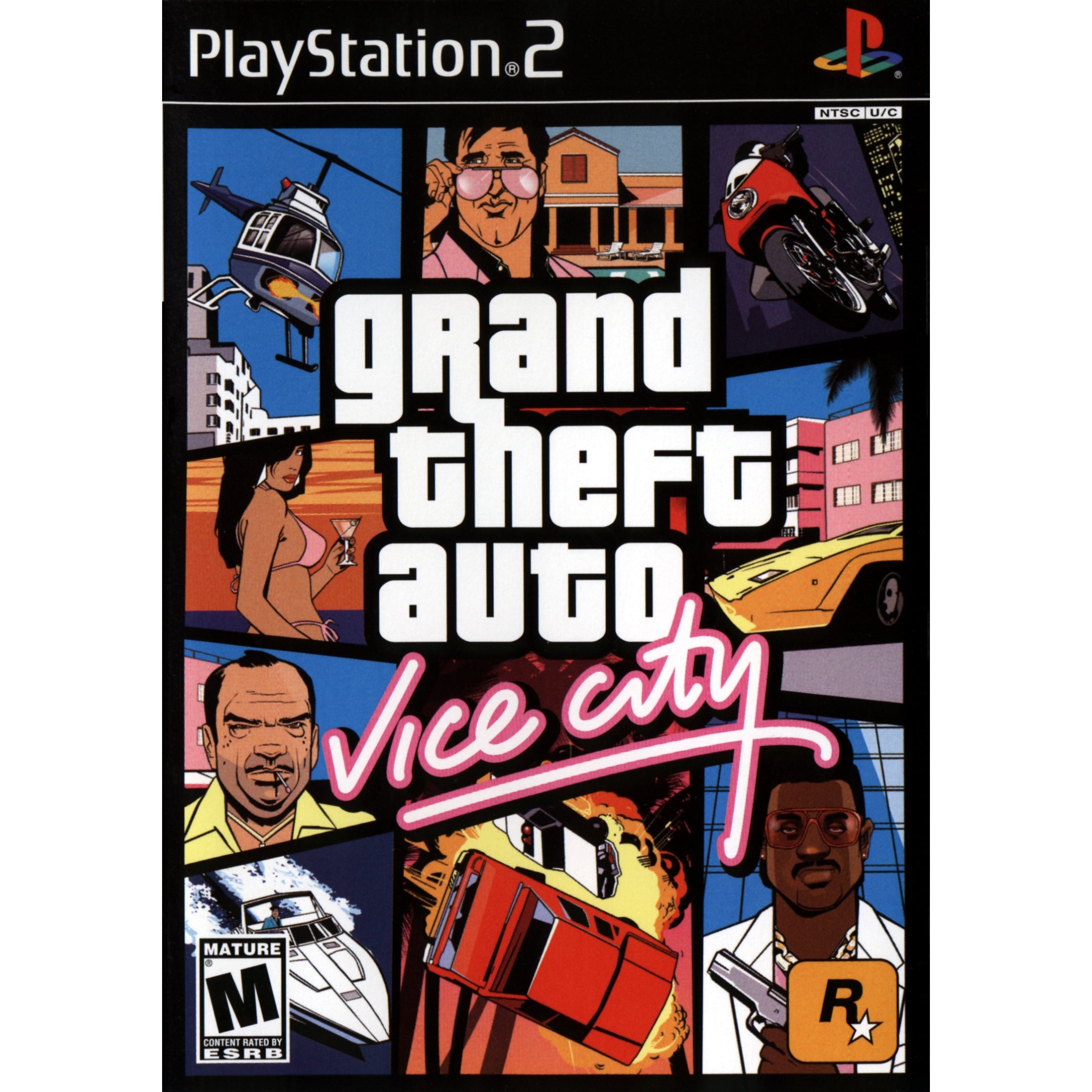 Grand Theft Auto Vice City For PS2