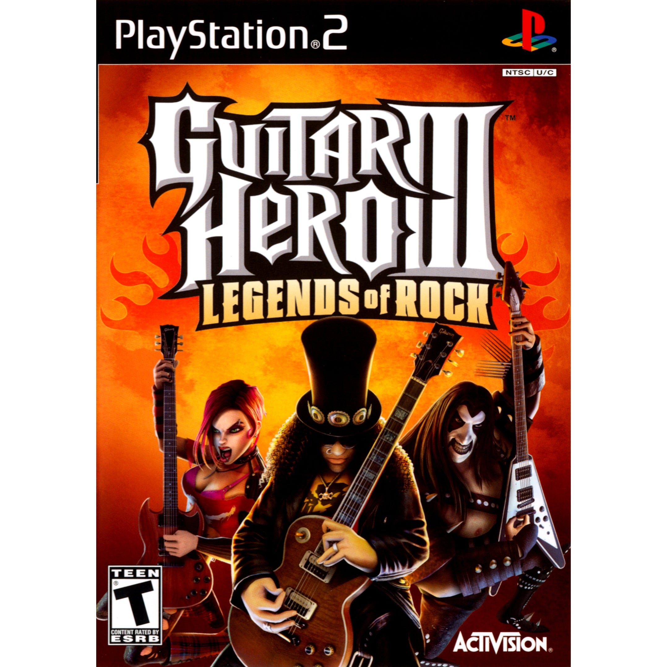 Guitar Hero III Legends Of Rock For PS2
