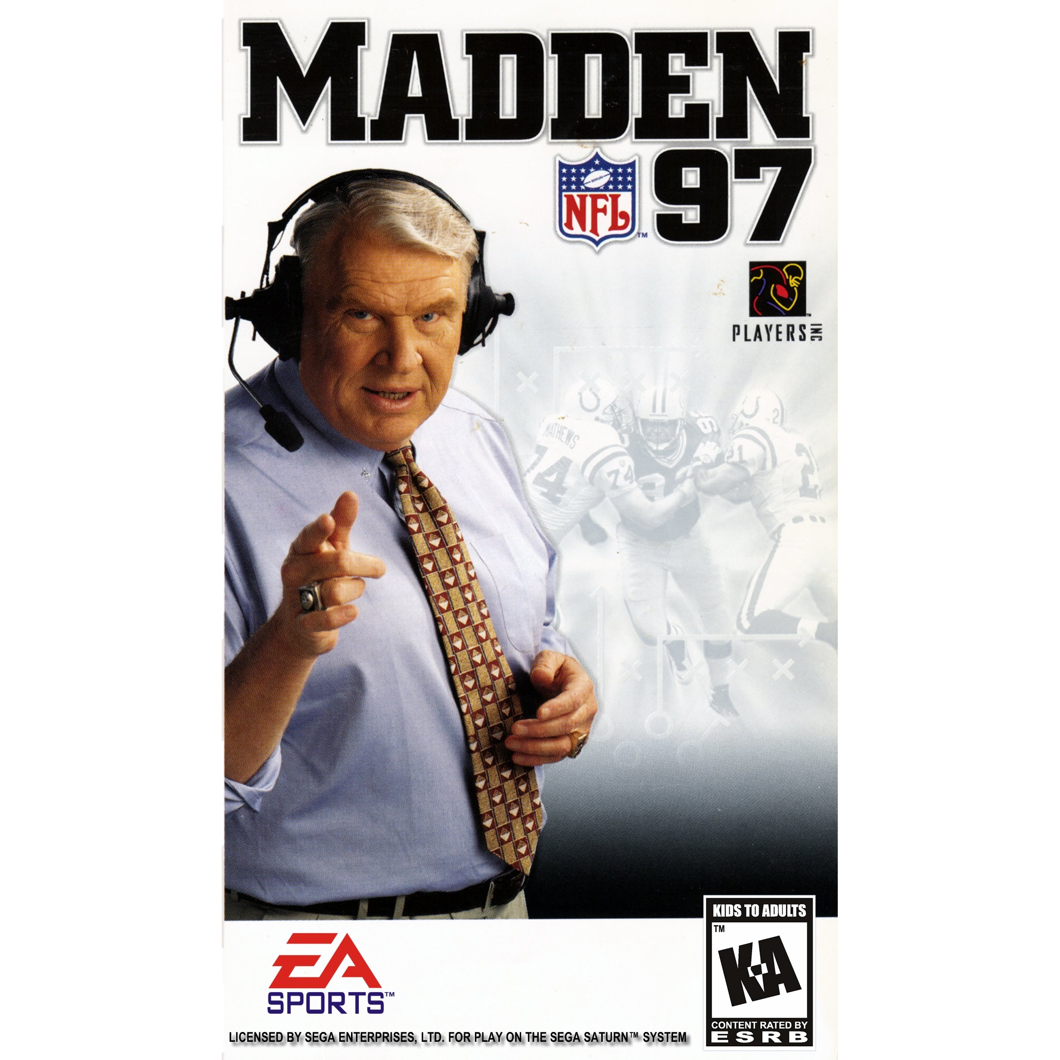 MADDEN NFL 97 For Saturn