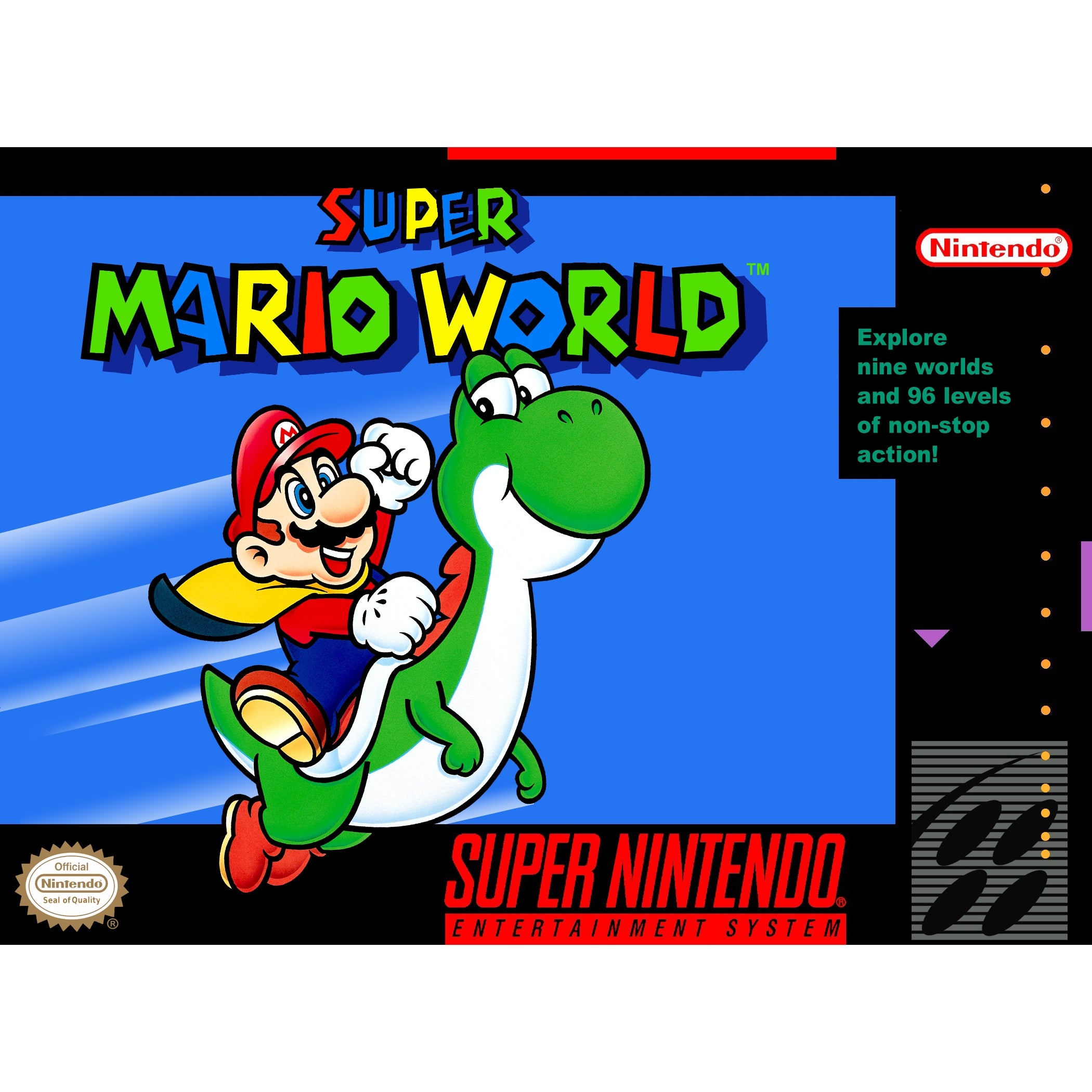 Super Mario World For SNES