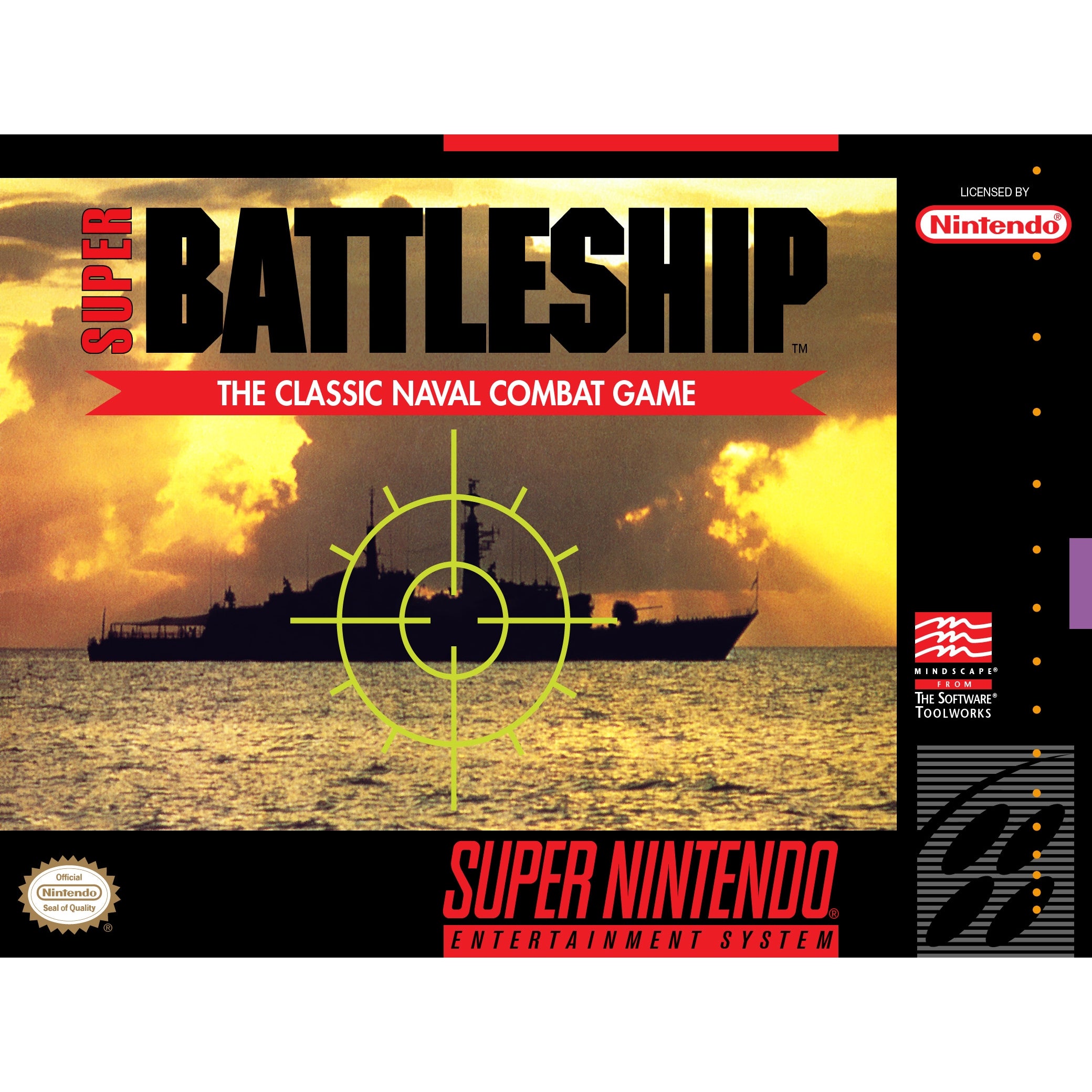Super Battleship For SNES