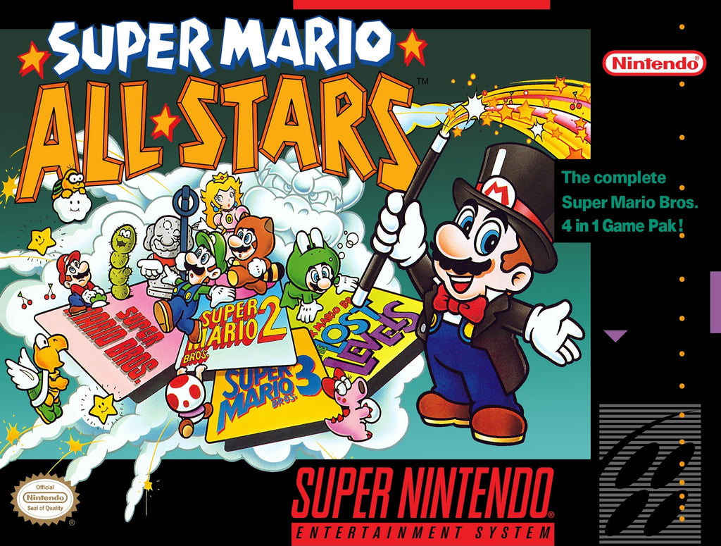 Super Mario All Stars For SNES