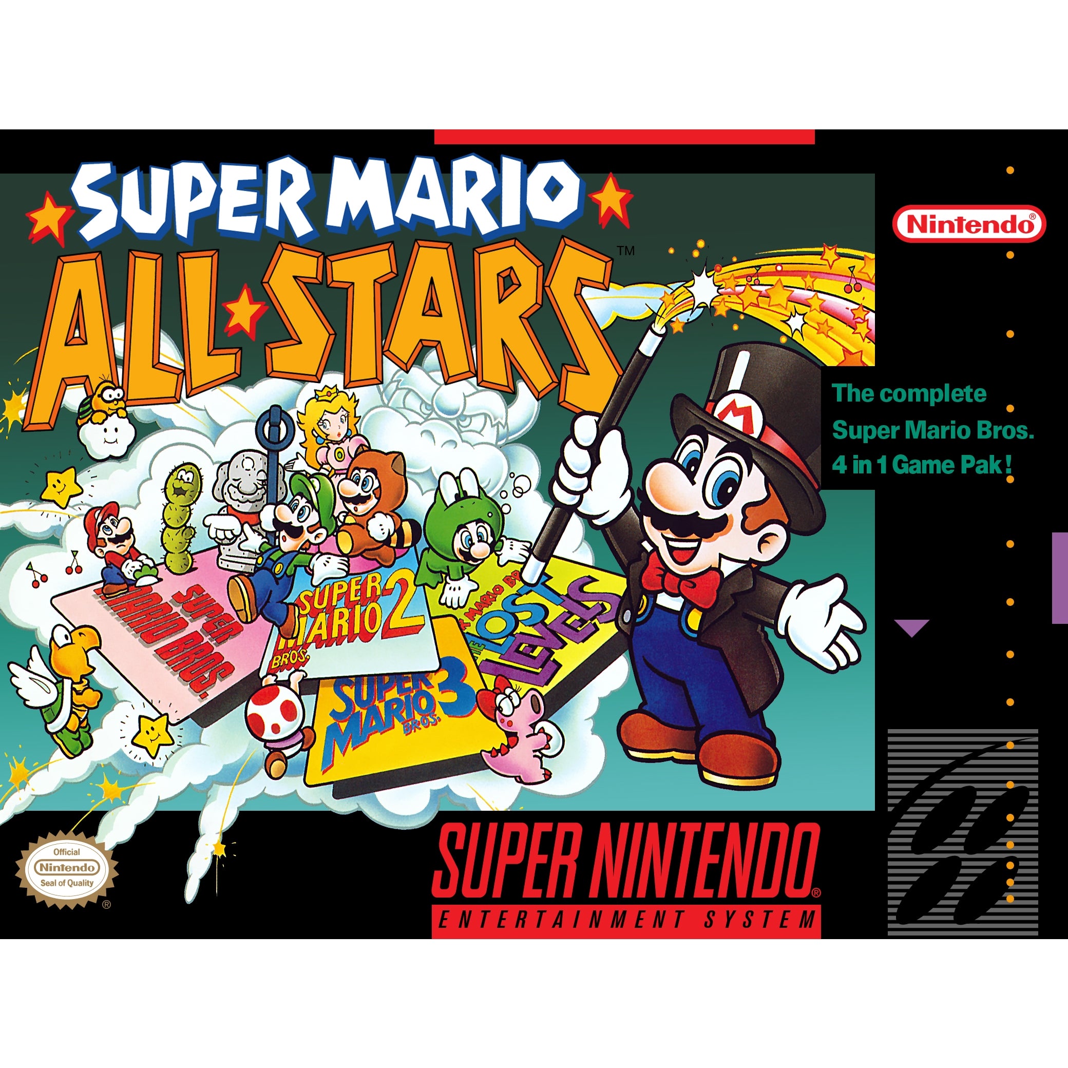 Super Mario All Stars For SNES