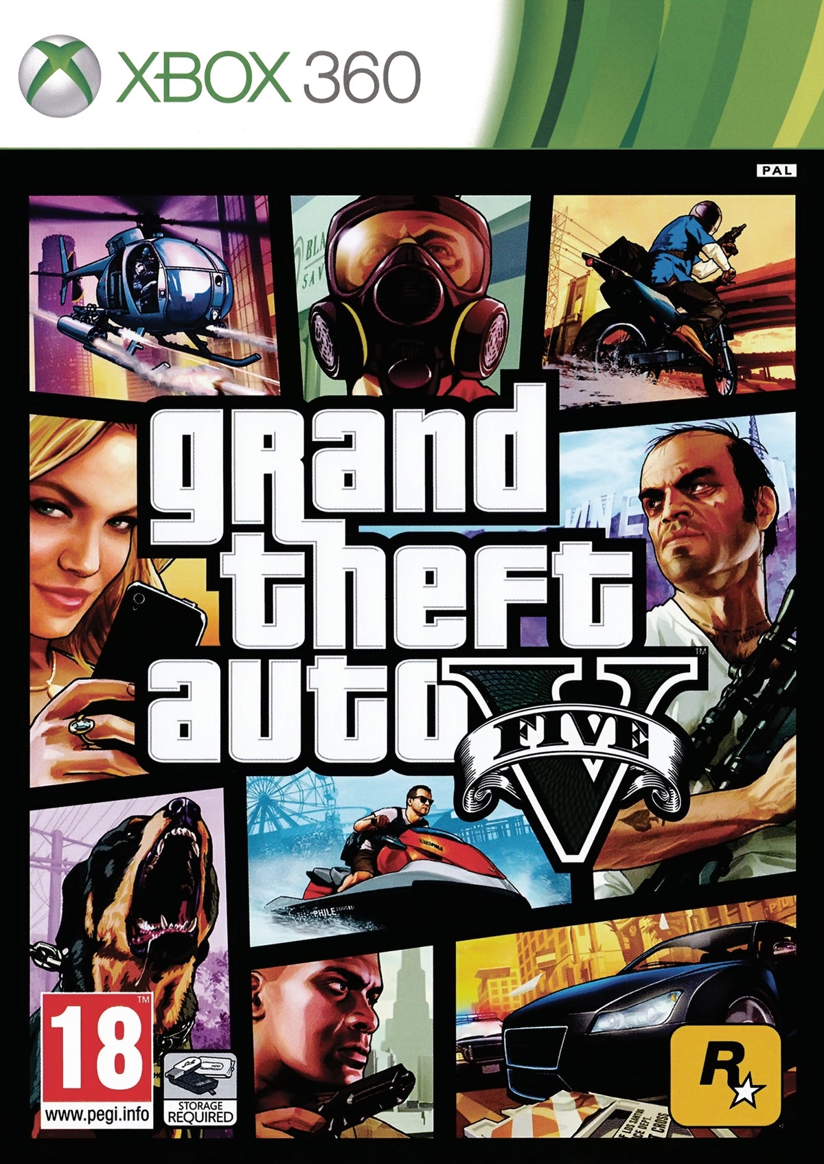 Grand Theft Auto V For Xbox 360
