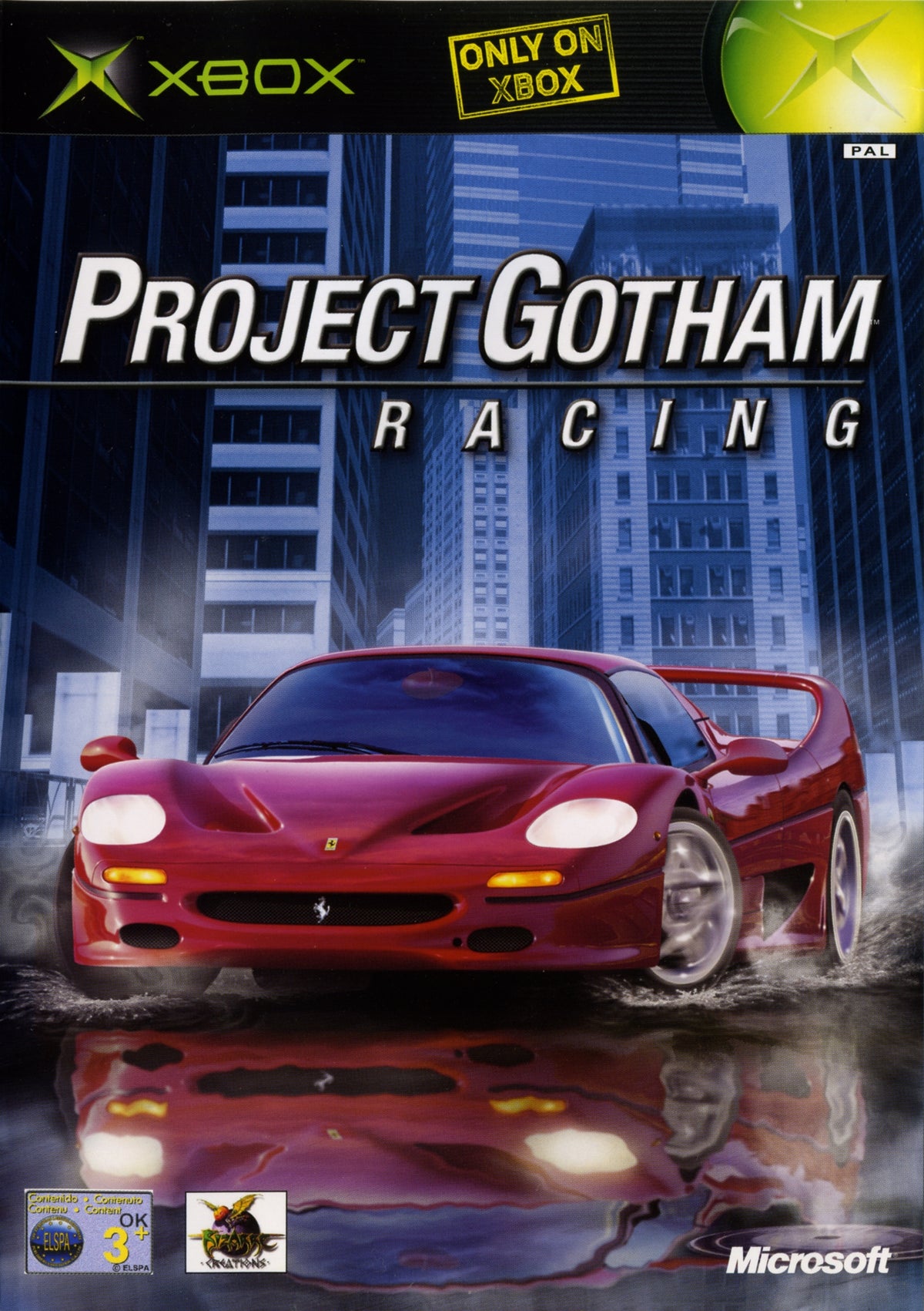 Project Gotham Racing For OG Xbox
